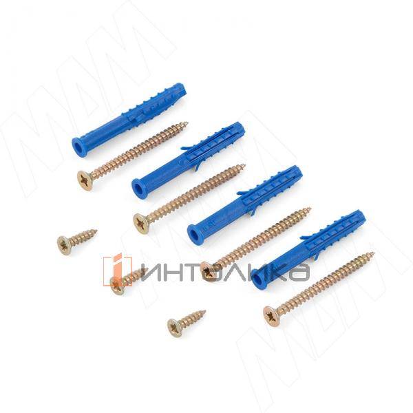 EUS Менсолодержатель для деревянных полок 16-20мм золото матовое (краска), L=900 мм (1 шт) – 3