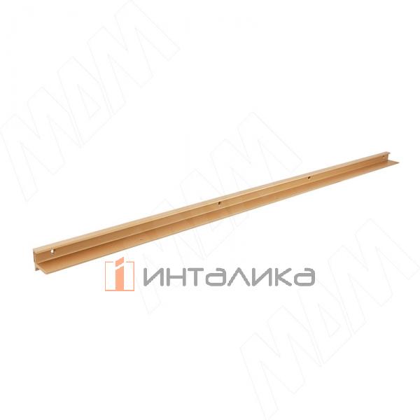 EUS Менсолодержатель для деревянных полок 16-20мм золото матовое (краска), L=900 мм (1 шт) – 4