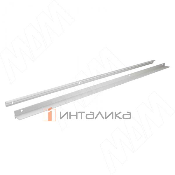 EUS Менсолодержатель для деревянных полок 16-20мм алюминий матовый (анод), L=900 мм (1 шт) – 3