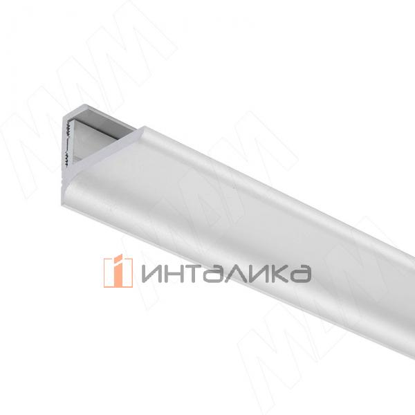 EUS Менсолодержатель для деревянных полок 16-20мм алюминий матовый (анод), L=900 мм (1 шт) – 5