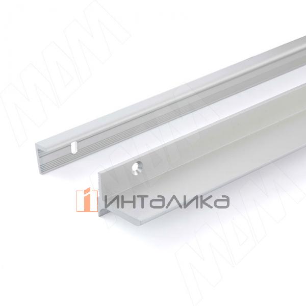 EUS Менсолодержатель для деревянных полок 16-20мм алюминий матовый (анод), L=900 мм (1 шт) – 7