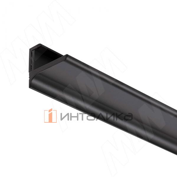 EUS Менсолодержатель для деревянных полок 16-20мм черный матовый (краска RAL9005), L=600 мм (1 шт) – 5