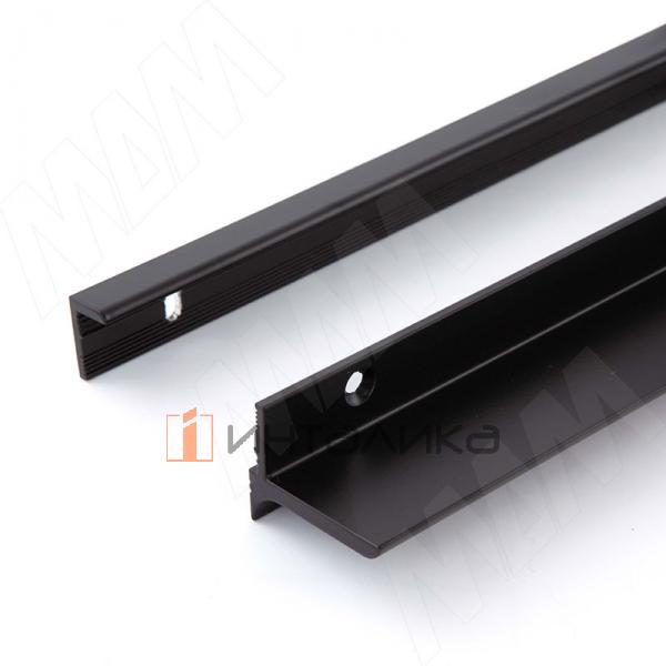 EUS Менсолодержатель для деревянных полок 16-20мм черный матовый (краска RAL9005), L=600 мм (1 шт) – 7