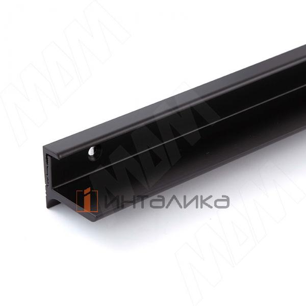 EUS Менсолодержатель для деревянных полок 16-20мм черный матовый (краска RAL9005), L=900 мм (1 шт) – 8