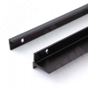 Превью EUS Менсолодержатель для деревянных полок 16-20мм черный матовый (краска RAL9005), L=900 мм (1 шт) – 7