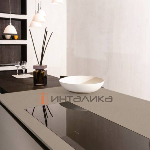 Фасад МДФ FENIX NTM Zinco Doha 2628, обратная сторона белая, с кромкой PUR Matt, 19.6мм – 2