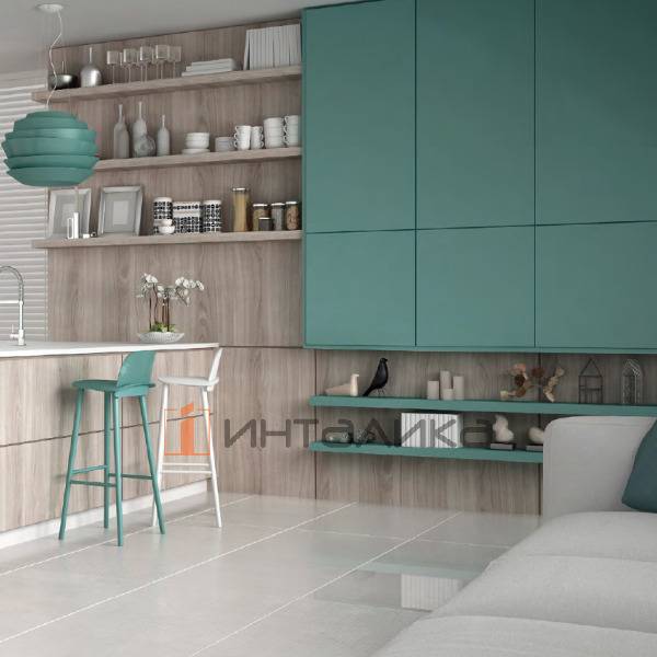 Фасад МДФ FENIX NTM Verde Brac 0773, обратная сторона белая, с кромкой PUR Matt, 19.6мм – 2