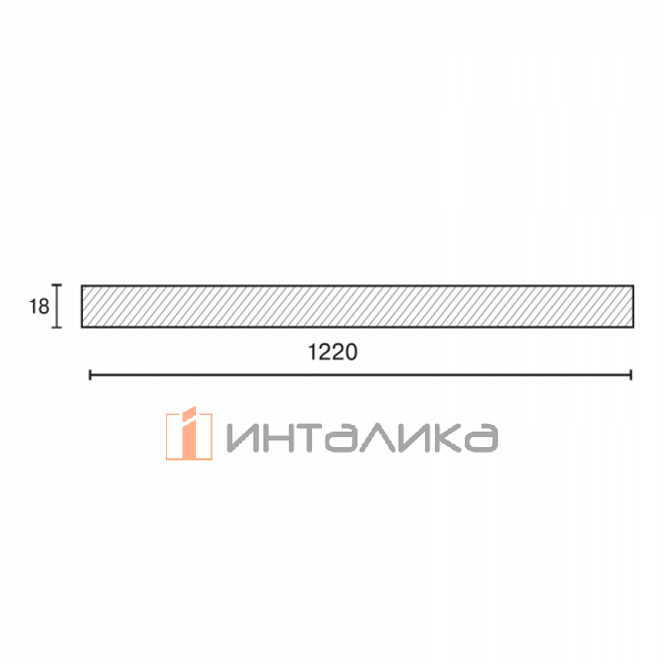 Фасад МДФ AGT SUPRAMAT 3019 сахара крем супермат, двусторонние, с кромкой PUR в цвет, 18мм – 3