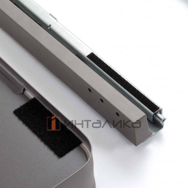 ESENTA Вешало для брюк, 700 мм, графит, плавн. закр. – 7