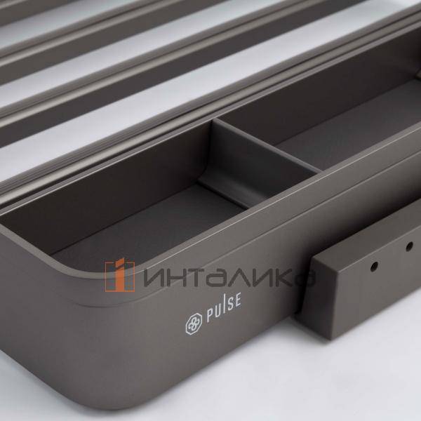 ESENTA Вешало для брюк, 700 мм, графит, плавн. закр. – 6