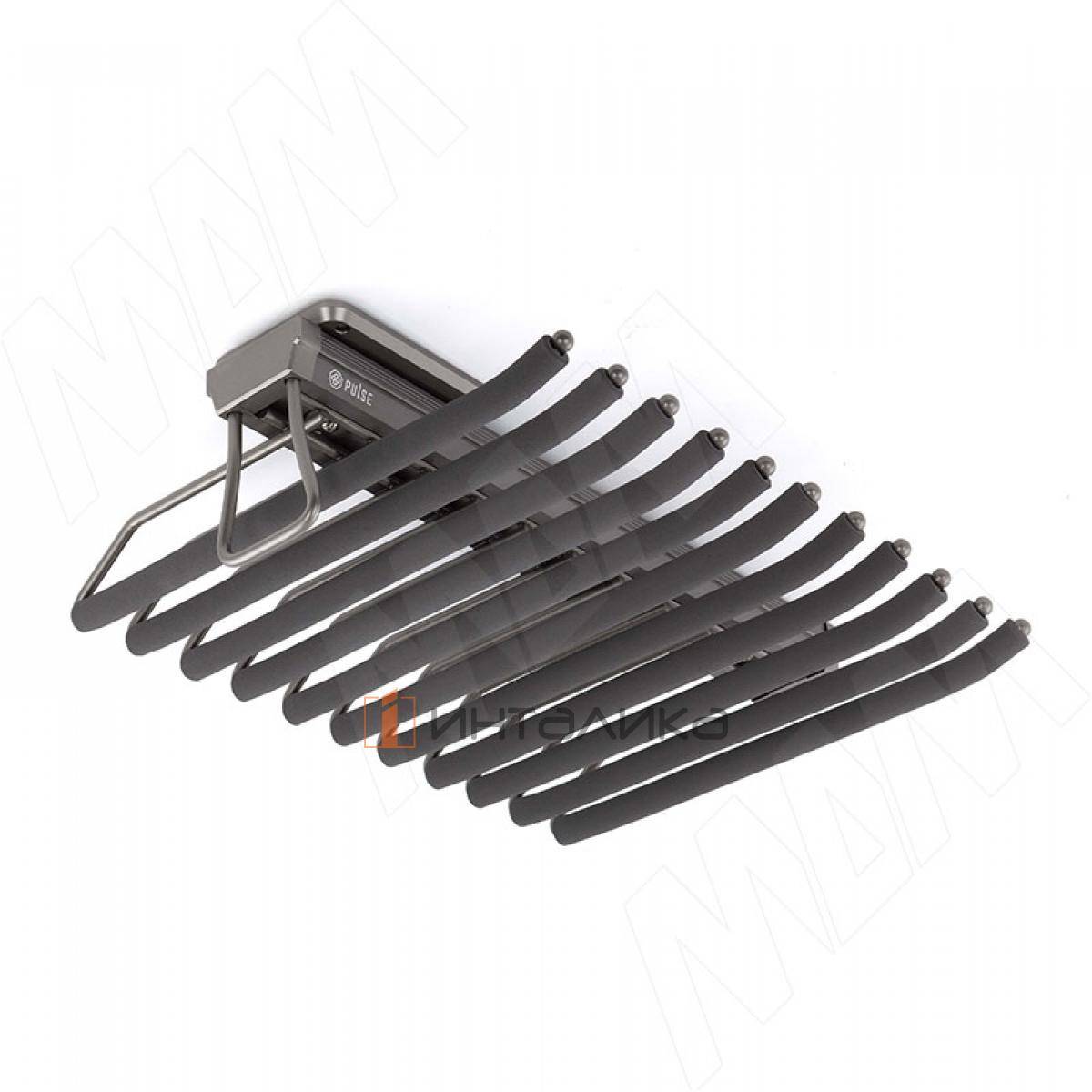 ESENTA Вешало для брюк, крепление к полке, графит, плавн. закр.