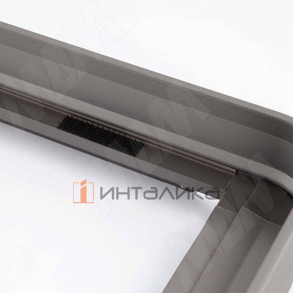 ESENTA Корзина для белья, 800 мм, плавное закрывание, графит – 2