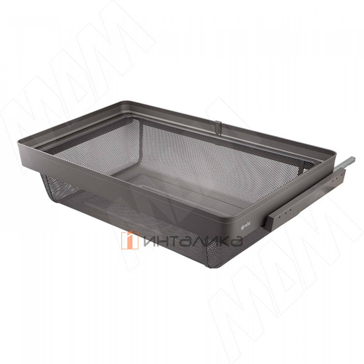 ESENTA Корзина для белья, 900 мм, плавное закрывание, графит