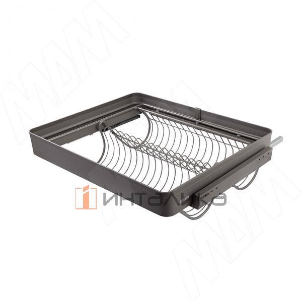 ESENTA Корзина для обуви, 600 мм, плавное закрывание, графит – 1