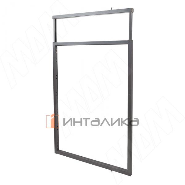 ESENTA Поворотная обувница, 6 полок, 1070-1270 мм, графит – 3