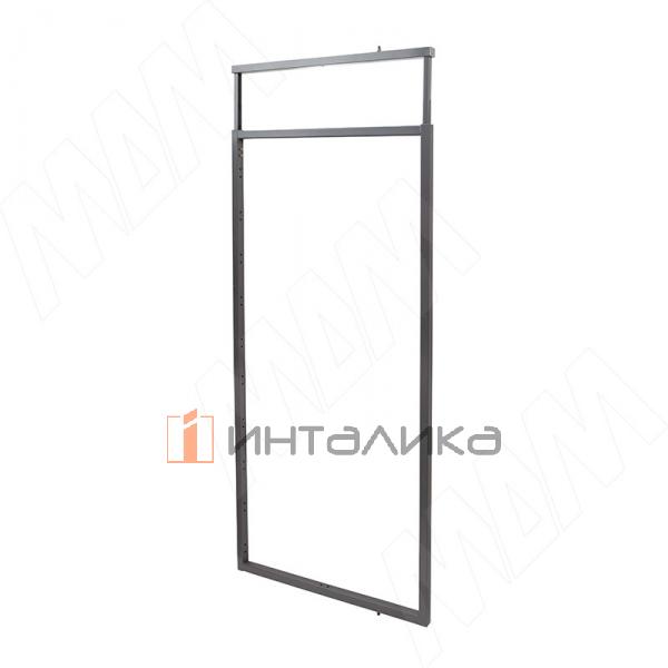 ESENTA Поворотная обувница, 10 полок, 1630-1830 мм, графит – 3