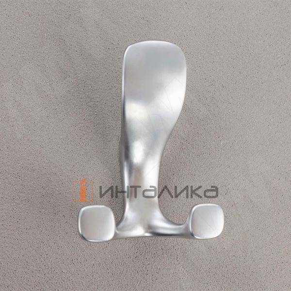 Крючок трехрожковый хром матовый – 2