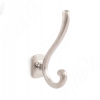 Превью Крючок двухрожковый никель матовый – 1