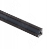 Превью Профиль CM7, угловой узкий, для ленты с основанием 5мм, черный, 11х11мм, для углового рассеивателя, L-2000 – 3