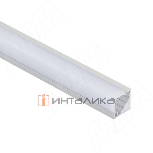 Профиль СМ5, угловой, серебро, 12х12мм, для углового рассеивателя, L-2000 – 2