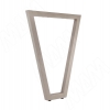 Превью Сальта опора для стола V-образная, 40х40, H715+10 мм, бежевый металлик, 1шт. – 2