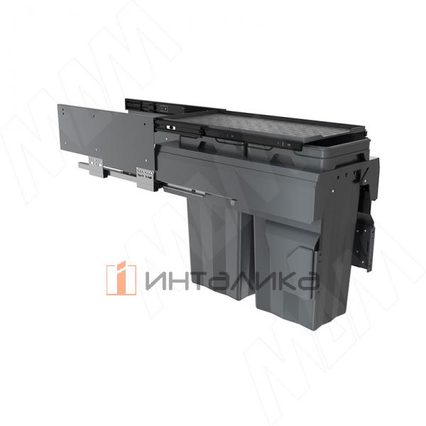 PROBOX MAX F30 Система сортировки и хранения, 2 емкости (2x13), креп. фасада, полн.выдв., плавн.закр., графит – 2
