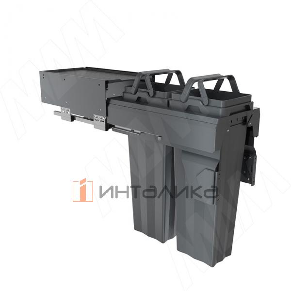 PROBOX MAX F30 Система сортировки и хранения, 2 емкости (2x16), креп. фасада, полн.выдв., плавн.закр., направл. графит – 5