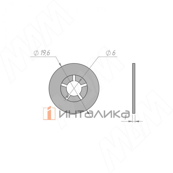 BAMBOO Прокладка пластиковая, прозрачная – 2