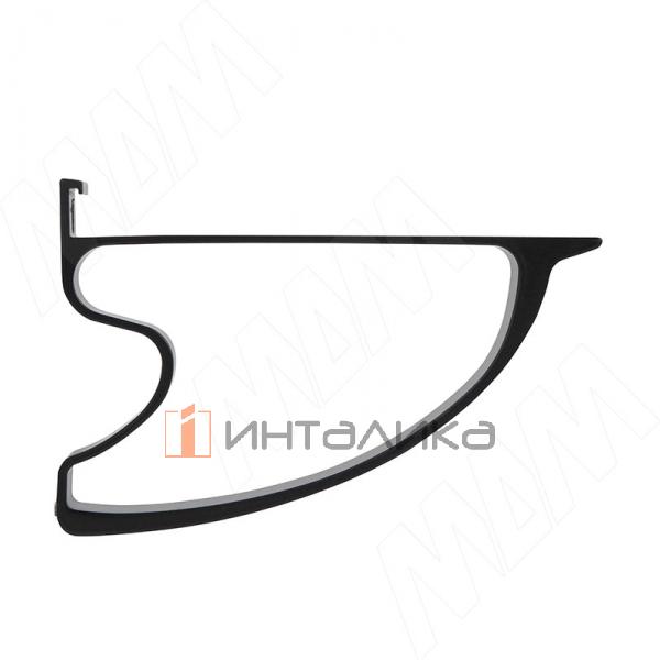 IBIS Менсолодержатель для деревянных полок, черный матовый – 2