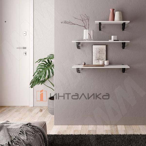 IBIS Менсолодержатель для деревянных полок, черный матовый – 5