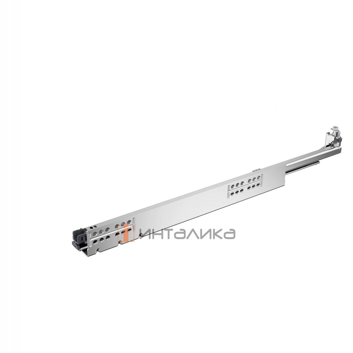 Направляющая HETTICH Quadro V6 5D M, полного выдвижения Silent System, EB23, NL500, G30, правая