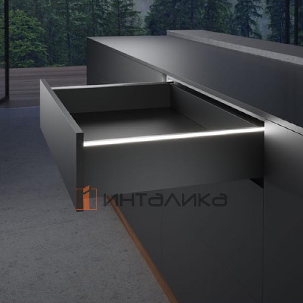Подсветка для HETTICH AvanTech YOU Illumination с дизайн-профилями, NL600, под нержавеющую сталь – 2