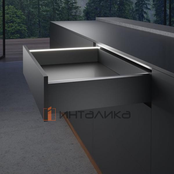Подсветка для HETTICH AvanTech YOU Illumination с дизайн-профилями, NL550, под нержавеющую сталь – 3