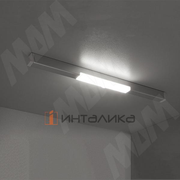 STRIP Светодиодный светильник на батарейках с датчиком движения (PIR), серебро, нейтральный белый 4000К, 1W – 2