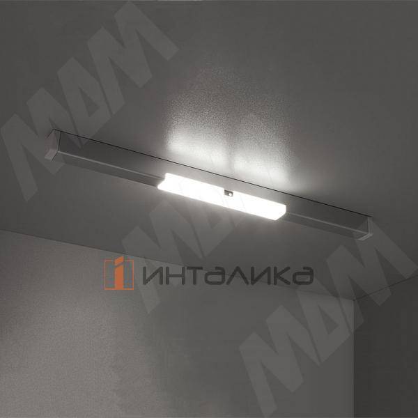 STRIP Светодиодный светильник на батарейках с ИК-выключателем (IR), серебро, нейтральный белый 4000К, 1W – 2