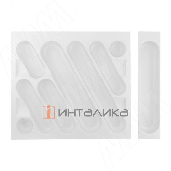 DESIGN Лоток кухонный для столовых приборов для ящика c фасадом 700 мм, цвет белый – 2