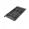 Превью COMBI Лоток кухонный для столовых приборов 266х420/490, цвет графит – 3