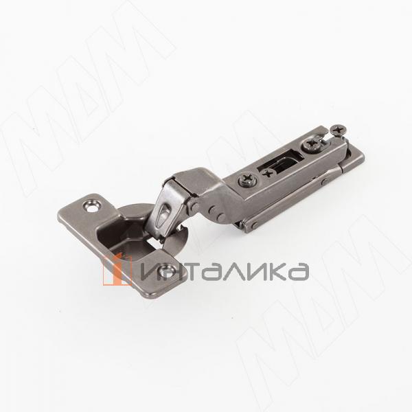 HARMONY NERO петля с амортизатором вкладная (90/105), стандартная, черный никель – 2