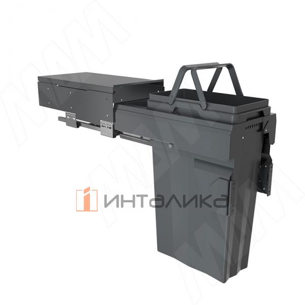 PROBOX F30 Система сортировки и хранения, 1 емкость (1x32), креп. фасада, полн.выдв., плавн.закр., крышка-полка, графит – 3