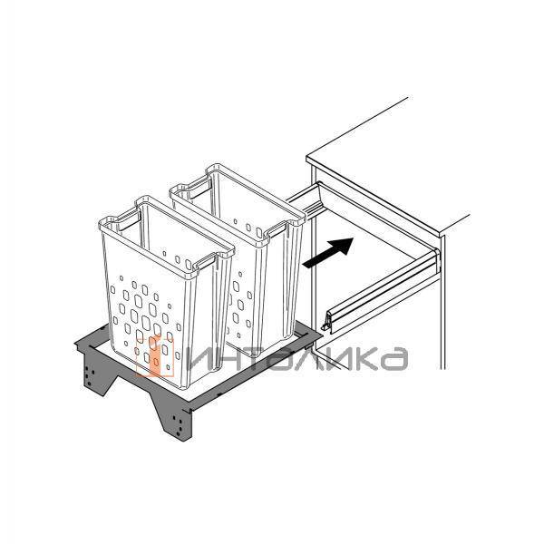 Рама HETTICH InnoTech Pull Laundry 600 – 3