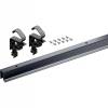Превью Комплект ходового профиля WingLine L (2024), с перфорацией, L1200 мм, алюминий, антрацит – 1