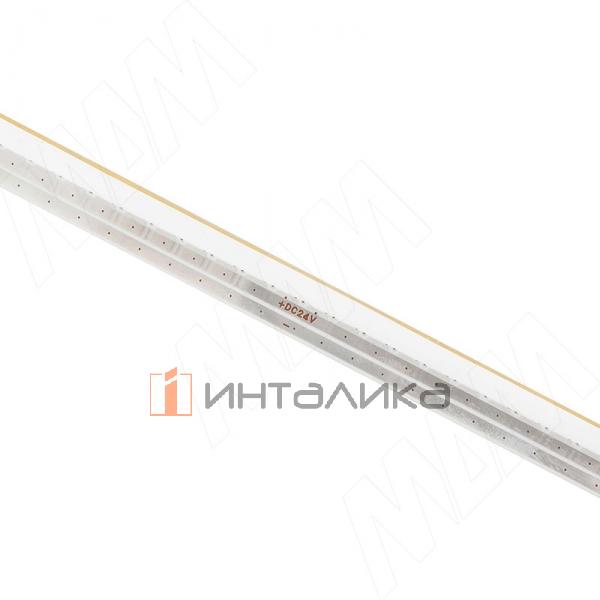 LUX, COB лента светодиодная, 480 диодов, 24V, боковое свечение, свободная резка, 5 м, CRI 90, нейтральный белый 4000К, IP20, 10W/1м – 2