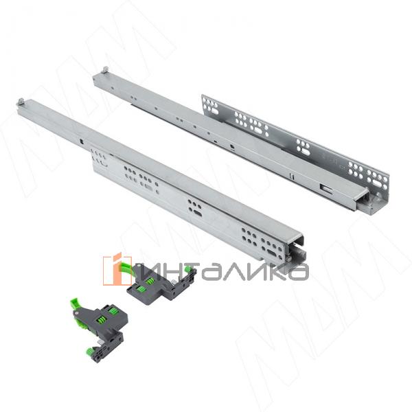 Quantum QS Направляющие нижнего крепления полного выдвижения (левая, правая) с 3D креплениями, L=600 мм, оцинкованные – 3