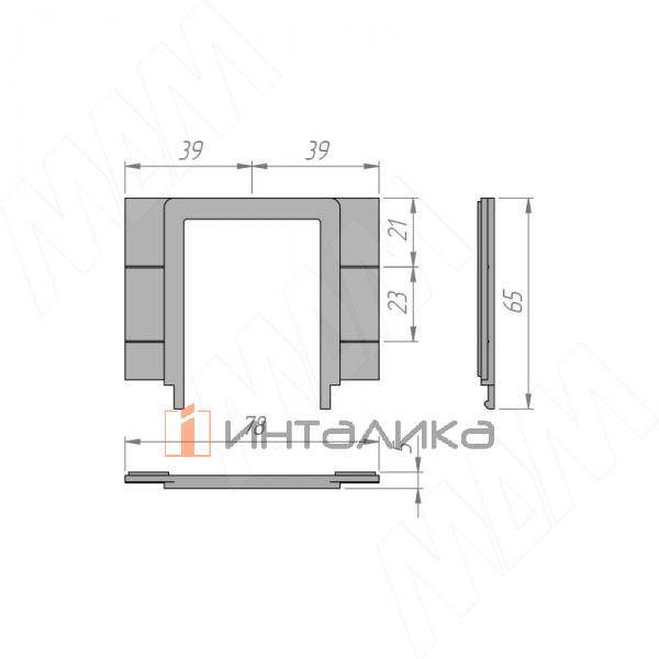 Выключатель для зеркала сенсорный, диммируемый, обогрев, 2 кнопки, 12/24В – 3