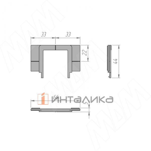 Выключатель для зеркала сенсорный, диммируемый, 1 кнопка, 12/24В – 3