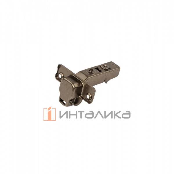 Петля для накладных дверей Firmax Smartline Clip On, Soft-Close, угол открывания 105°, 48мм, чашка 35 мм, черный никель – 3