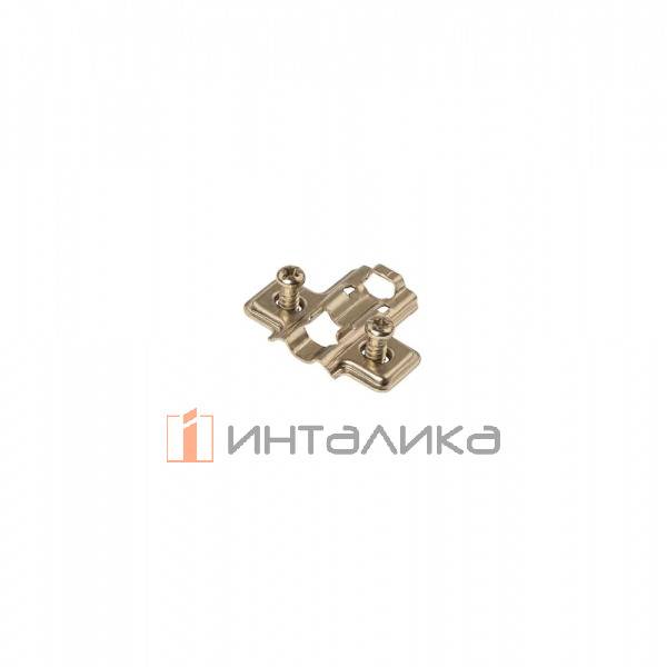 Планка монтажная для петель Firmax Smartline Clip On, H=0, крестовая, под евровинт – 2
