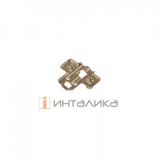 Планка монтажная для петель Firmax Smartline Clip On, H=0, крестовая, под евровинт – 3