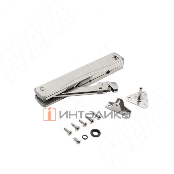 FLAP AIR Подъемный механизм, открывание от нажатия, никель, стандартный – 2