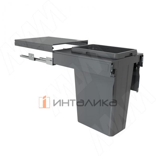 PROBOX LT F40 Система сортировки и хранения, 1 емкость (1x35), креп. фасада, полн.выдв., плавн.закр.,  графит – 2